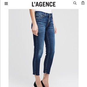L’AGENCE Nicoline High Rise French Slim